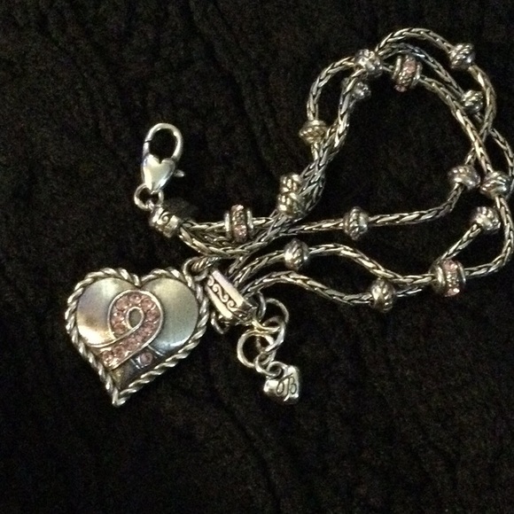 Brighton Jewelry - Brighton Breast Cancer Awareness Bracelet